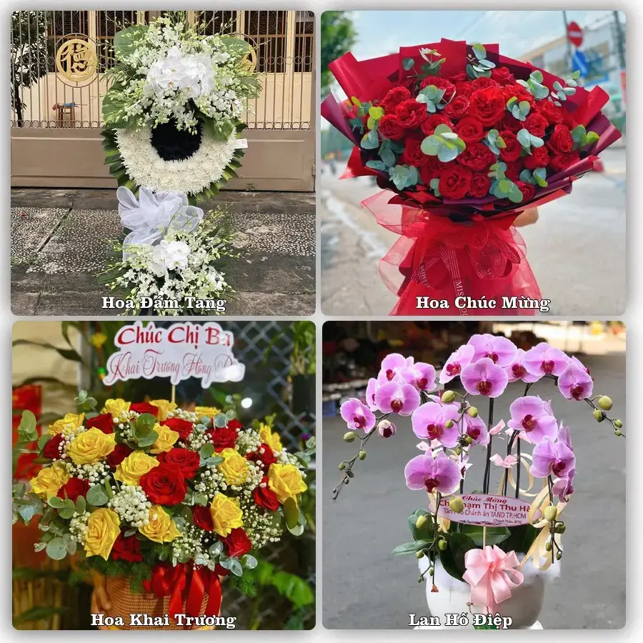 Shop hoa tươi Xã Bình Minh, Đồng Nai – đặt hoa theo dịp, giao tận nơi