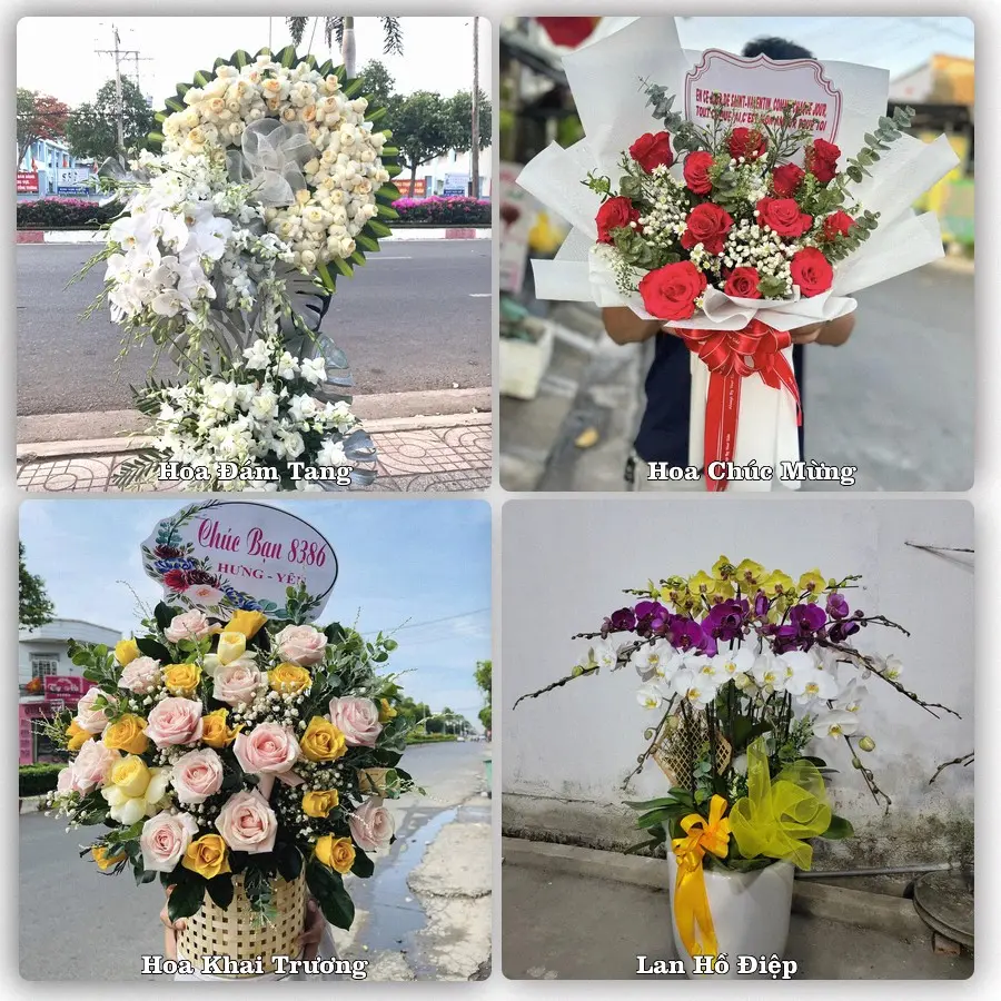 Dịch vụ đặt hoa và giao tận nơi tại Phường Đồng Văn - Tỉnh Ninh Bình