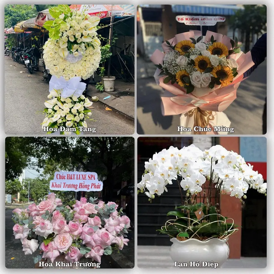 Dịch vụ đặt hoa và giao tận nơi tại Phường Lê Ích Mộc - Thành phố Hải Phòng