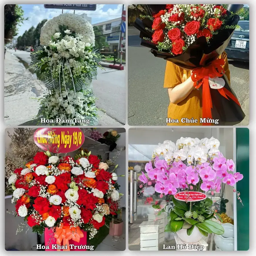 Tiệm hoa tươi Xã Nhơn Trạch, Đồng Nai – hoa sinh nhật và khai trương