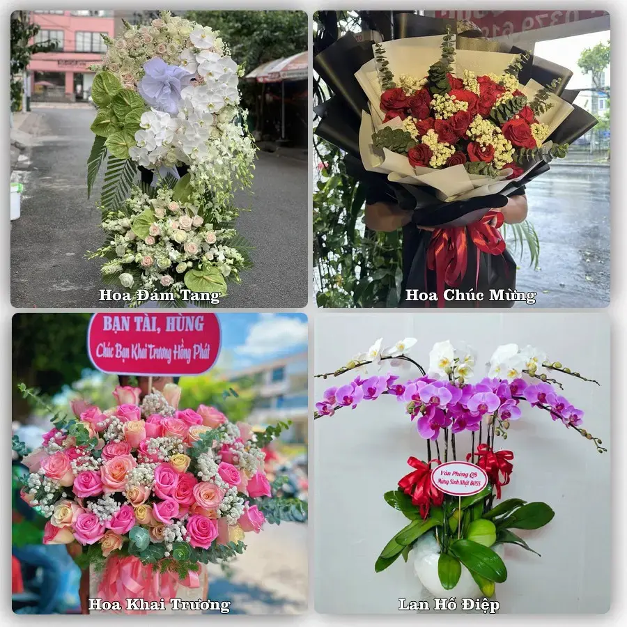 Dịch vụ đặt hoa và giao tận nơi tại Phường Ninh Thạnh - Tỉnh Tây Ninh