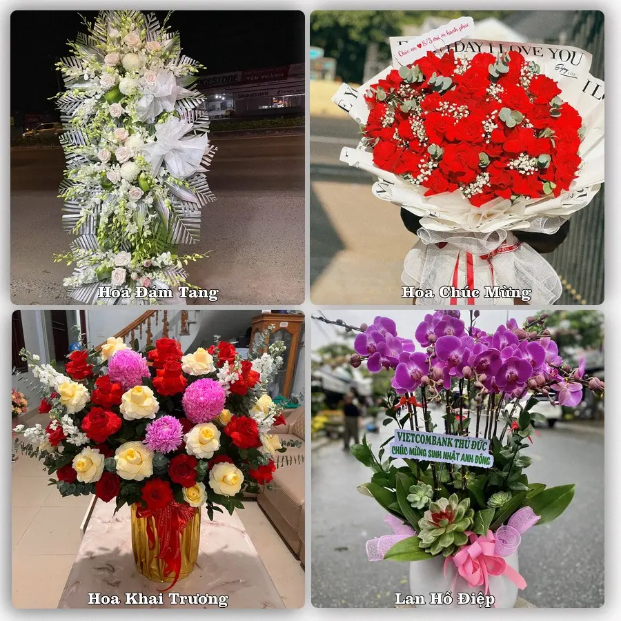 Tư vấn chọn hoa theo người nhận và dịp tặng tại Xã Quảng Châu - Tỉnh Nghệ An
