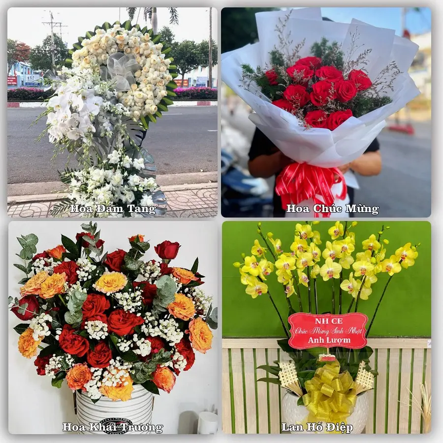Dịch vụ đặt hoa và giao tận nơi tại Xã Tân Thành Bình - Tỉnh Vĩnh Long