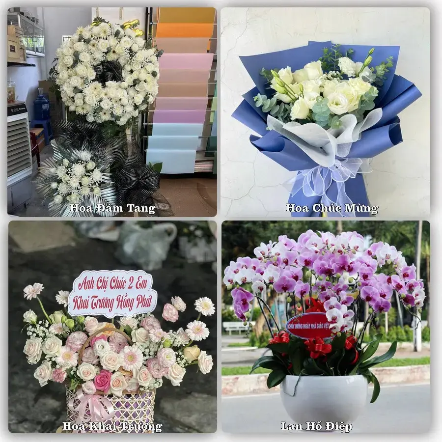 Dịch vụ đặt hoa và giao tận nơi tại Xã Thọ Xuân - Tỉnh Thanh Hóa