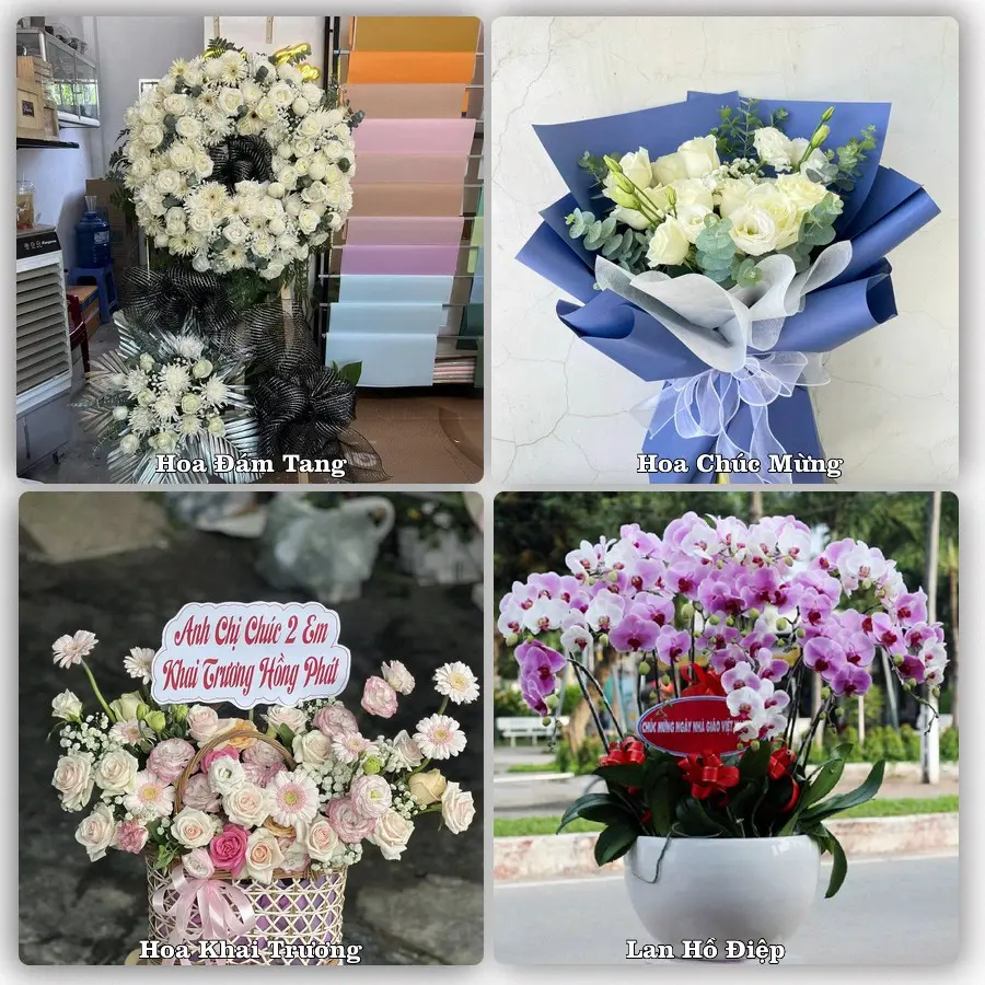 Dịch vụ đặt hoa và giao tận nơi tại Xã Thọ Xuân - Tỉnh Thanh Hóa