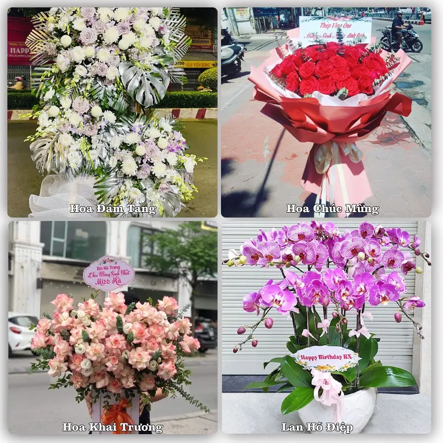 Dịch vụ đặt hoa và giao tận nơi tại Phường Thới An Đông - Thành phố Cần Thơ
