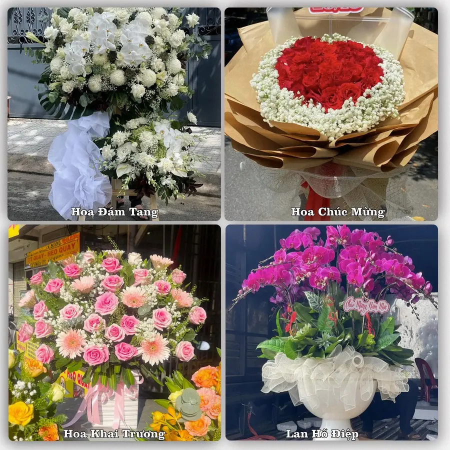 Dịch vụ đặt hoa và giao tận nơi tại Phường Vị Khê - Tỉnh Ninh Bình