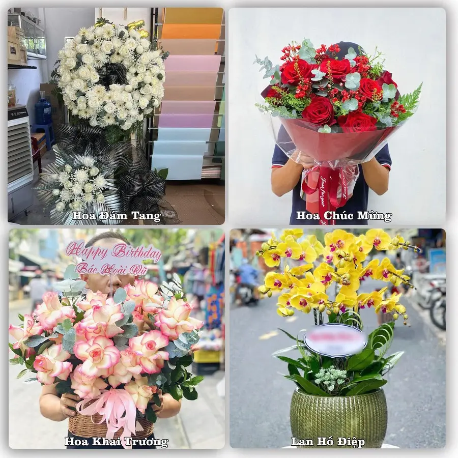 Tư vấn chọn hoa theo người nhận và dịp tặng tại Phường Bình Cơ - Thành phố Hồ Chí Minh