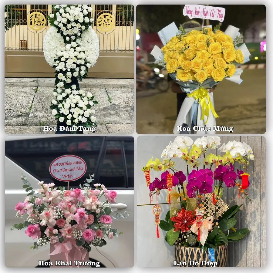 Dịch vụ đặt hoa và giao tận nơi tại Xã Lạng Giang - Tỉnh Bắc Ninh