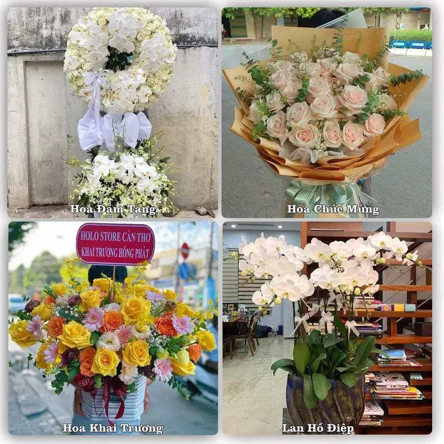 Mẫu hoa phục vụ nhu cầu đặt hoa tại Phường Lào Cai - Tỉnh Lào Cai