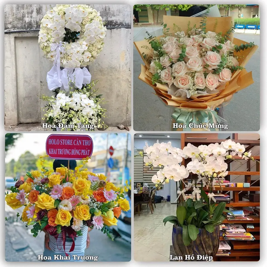 Mẫu hoa phục vụ nhu cầu đặt hoa tại Phường Lào Cai - Tỉnh Lào Cai