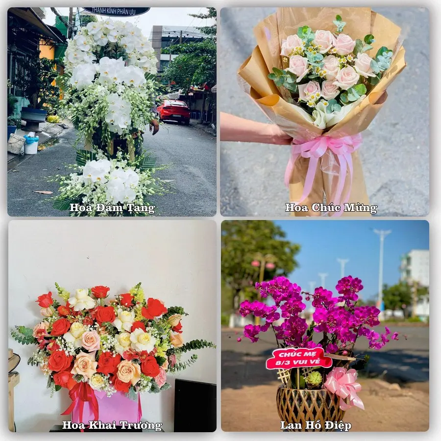 Dịch vụ đặt hoa và giao tận nơi tại Phường Liêm Tuyền - Tỉnh Ninh Bình