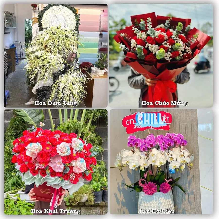Dịch vụ đặt hoa và giao tận nơi tại Xã Xuân Hải - Tỉnh Khánh Hòa