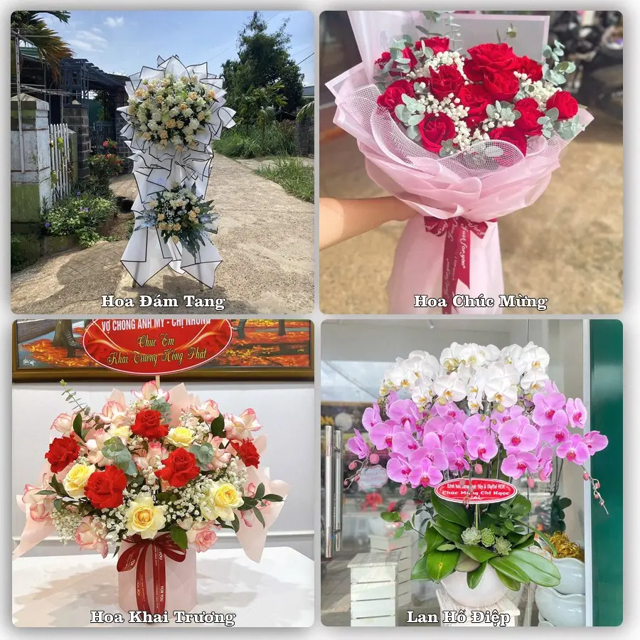 Dịch vụ đặt hoa và giao tận nơi tại Xã Chợ Mới - Tỉnh An Giang