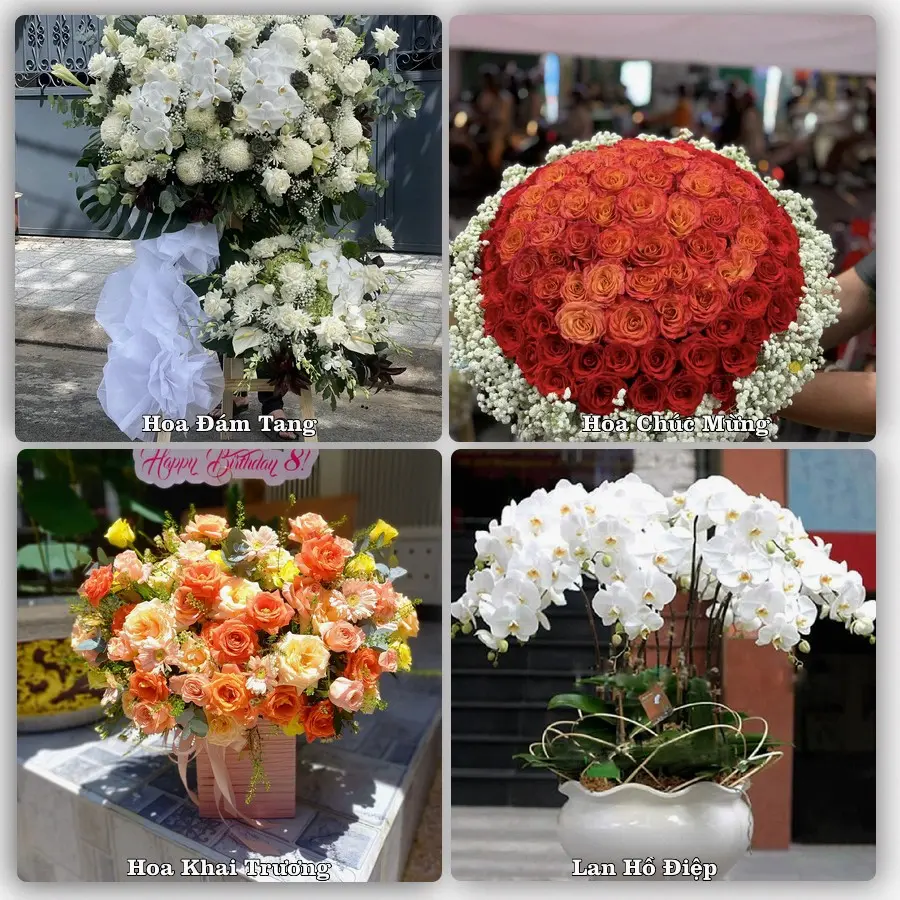 Dịch vụ đặt hoa và giao tận nơi tại Phường Minh Xuân - Tỉnh Tuyên Quang