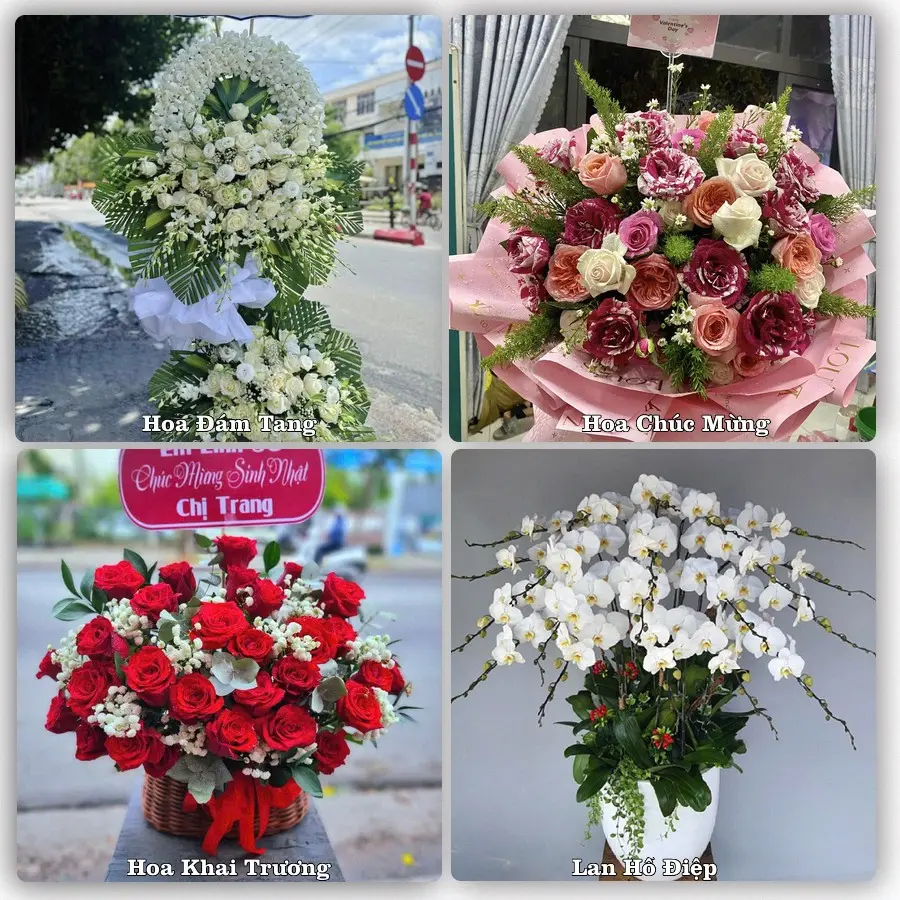 Dịch vụ đặt hoa và giao tận nơi tại Phường Mỹ Ngãi - Tỉnh Đồng Tháp