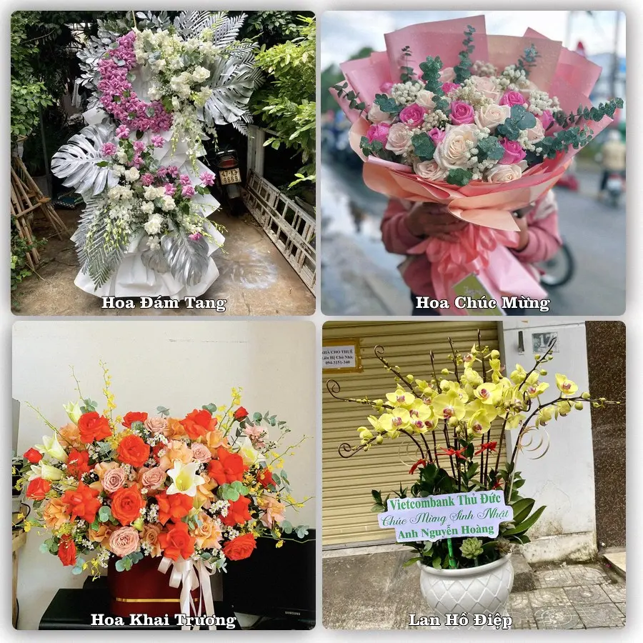 Dịch vụ đặt hoa và giao tận nơi tại Phường Song Liễu - Tỉnh Bắc Ninh