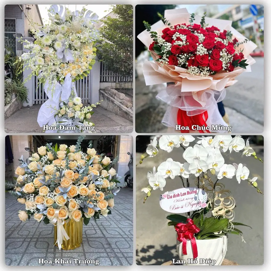Dịch vụ đặt hoa và giao tận nơi tại Phường Thống Nhất - Tỉnh Gia Lai