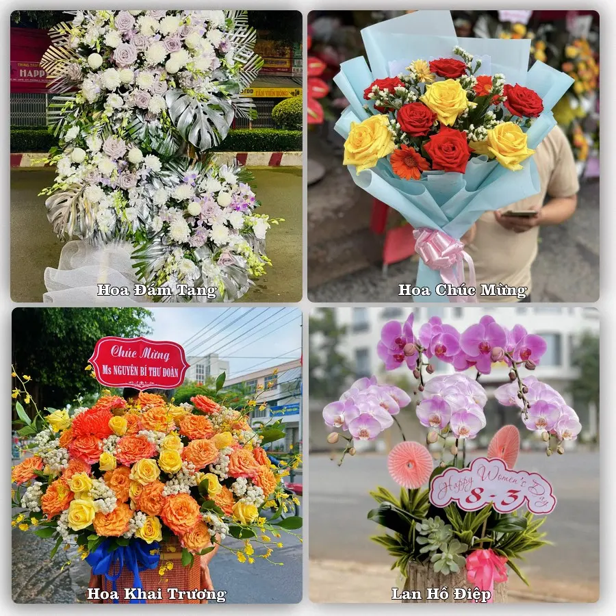 Dịch vụ đặt hoa và giao tận nơi tại Xã Tri Tôn - Tỉnh An Giang