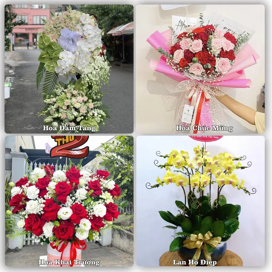 Dịch vụ đặt hoa và giao tận nơi tại Xã Yên Thành - Tỉnh Nghệ An