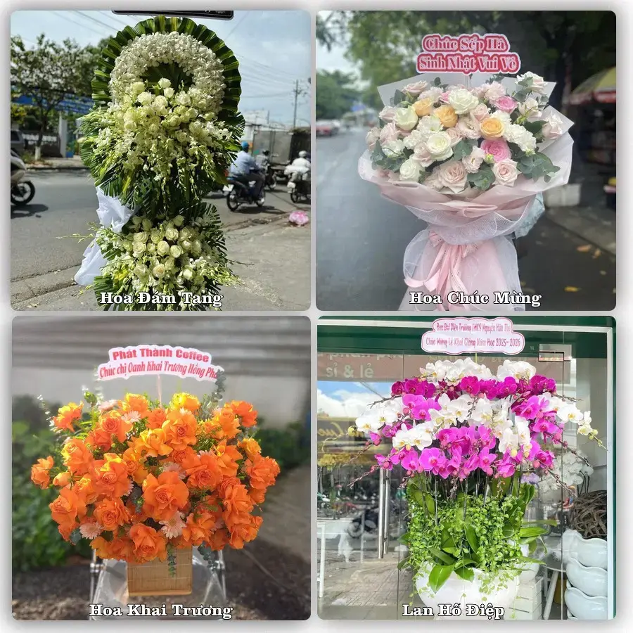 Dịch vụ đặt hoa và giao tận nơi tại Xã Đại Lộc - Thành phố Đà Nẵng