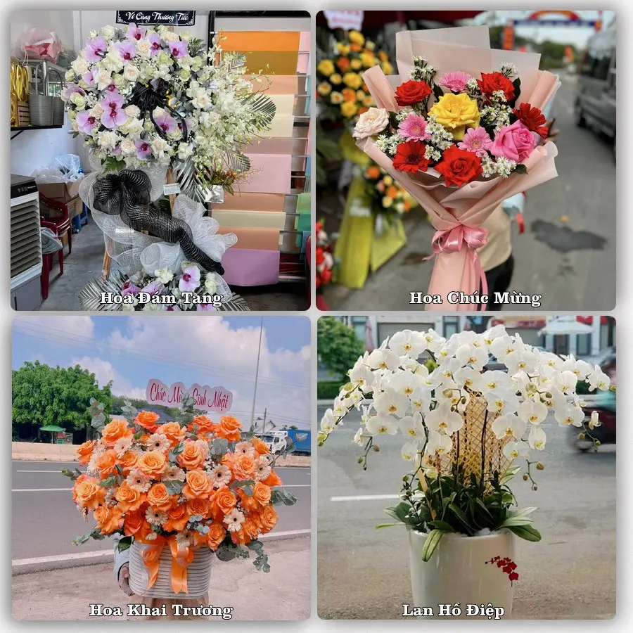 Mẫu hoa phục vụ nhu cầu đặt hoa tại Xã Đông Thụy Anh - Tỉnh Hưng Yên