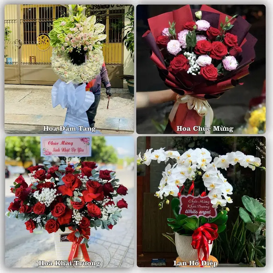 Hoa tươi Xã Nhơn Ái, Cần Thơ – mẫu hoa theo dịp, giá tham khảo