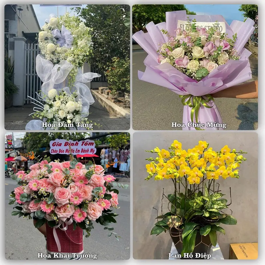 Dịch vụ đặt hoa và giao tận nơi tại Xã Sơn Tịnh - Tỉnh Quảng Ngãi