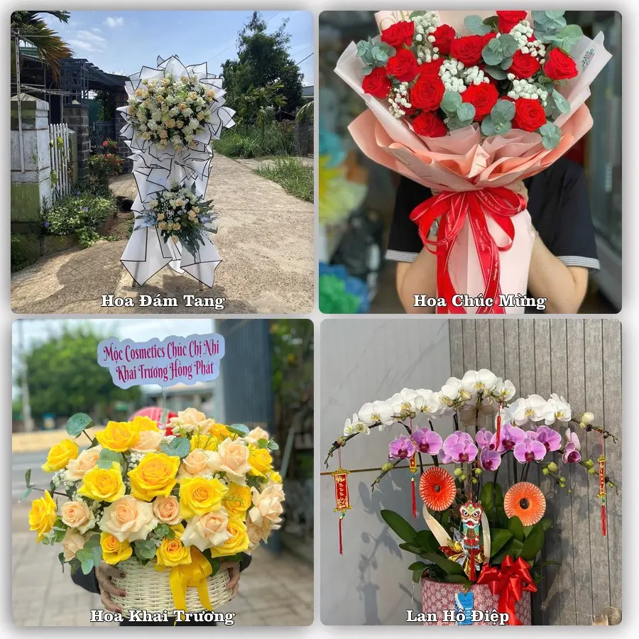Dịch vụ đặt hoa và giao tận nơi tại Xã Vũ Dương - Tỉnh Ninh Bình