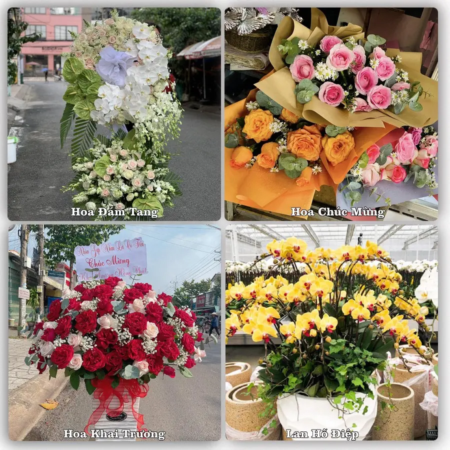 Dịch vụ đặt hoa và giao tận nơi tại Xã Châu Thành - Tỉnh An Giang