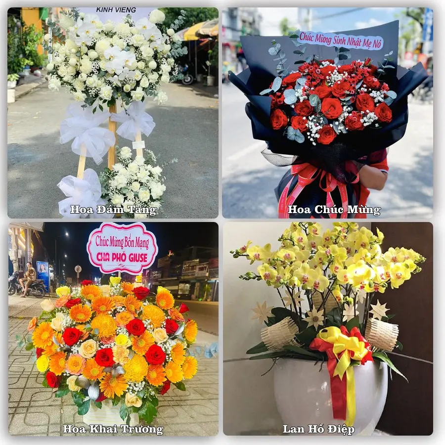 Dịch vụ đặt hoa và giao tận nơi tại Phường Kim Thanh - Tỉnh Ninh Bình