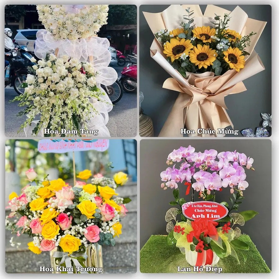 Dịch vụ đặt hoa và giao tận nơi tại Phường Sóc Trăng - Thành phố Cần Thơ