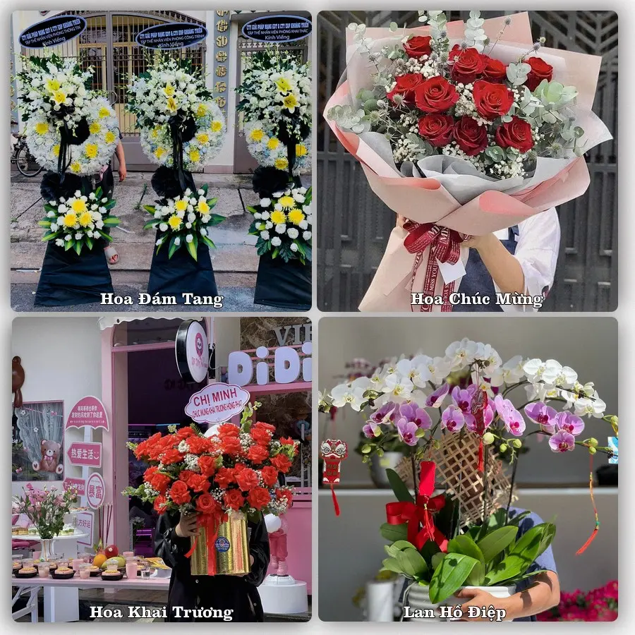 Tư vấn chọn hoa theo người nhận và dịp tặng tại Xã Xuân Cẩm - Tỉnh Bắc Ninh