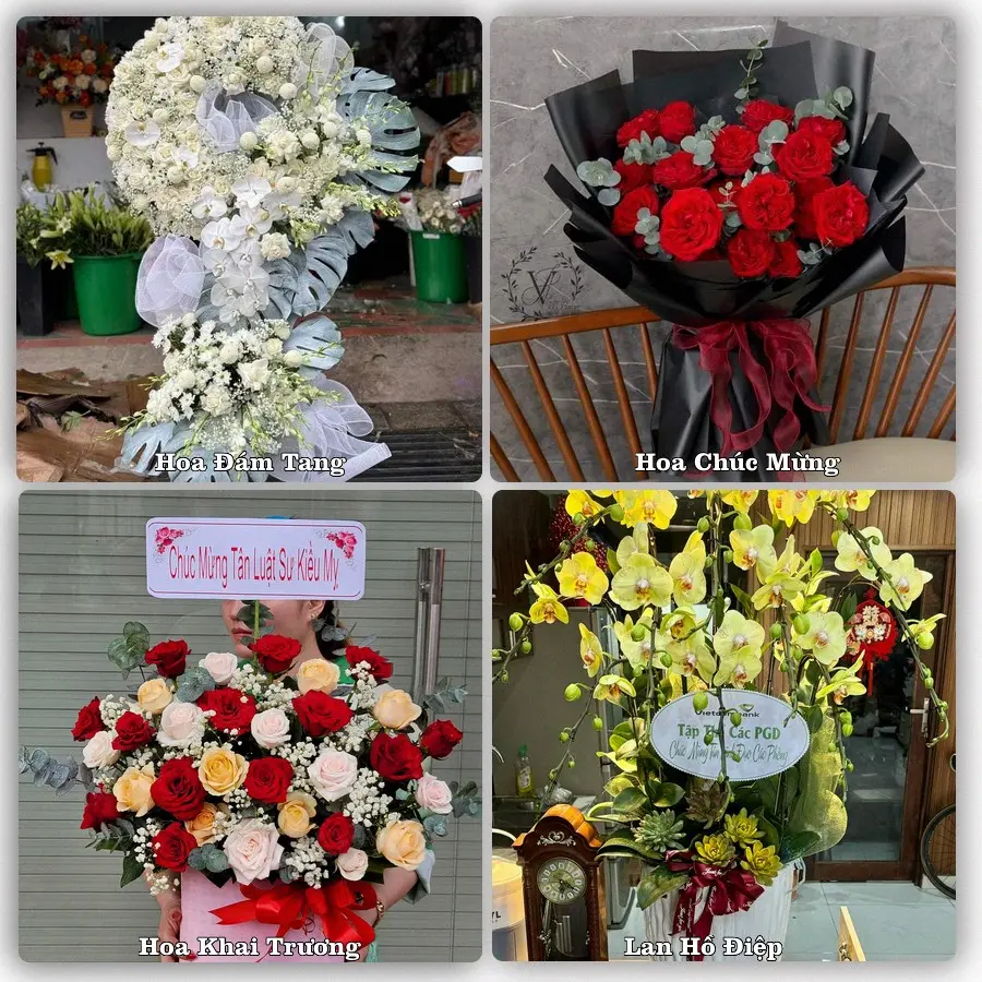 Dịch vụ đặt hoa và giao tận nơi tại Phường Đông Sơn - Tỉnh Thanh Hóa