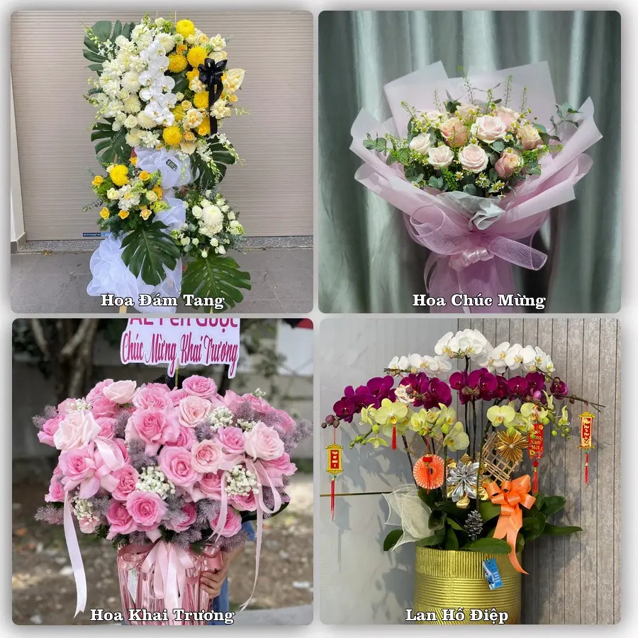 Dịch vụ đặt hoa và giao tận nơi tại Xã Kẻ Sặt - Thành phố Hải Phòng