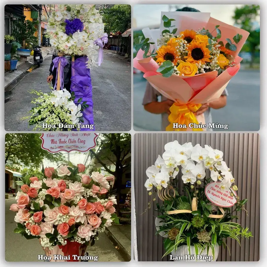 Tiệm hoa Phường Kim Long, Huế – chọn hoa theo người nhận và dịp