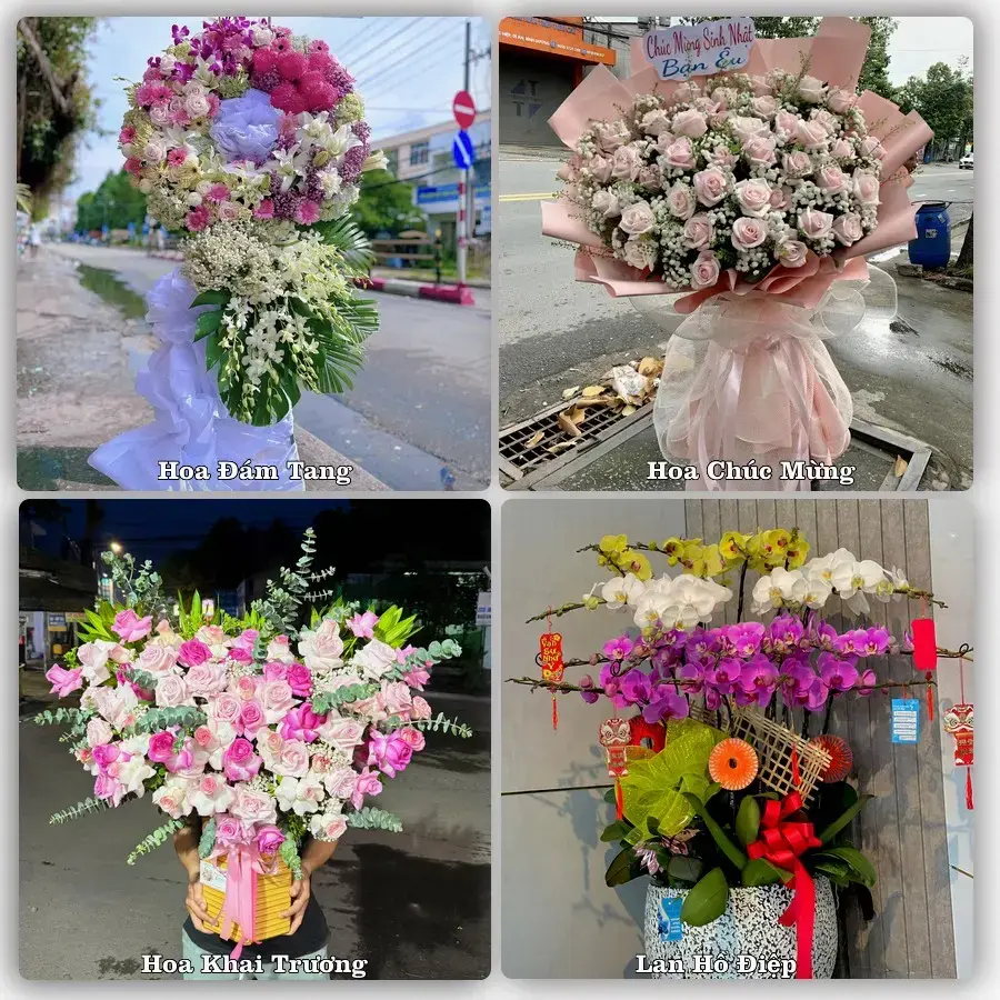 Tiệm hoa Phường Mỹ Trà, Đồng Tháp – chọn hoa theo người nhận và dịp