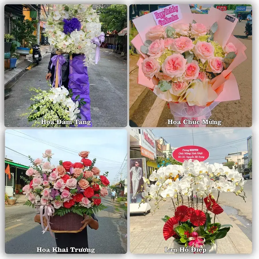 Tiệm hoa Phường Nam Đồng, Hải Phòng – chọn hoa theo người nhận và dịp