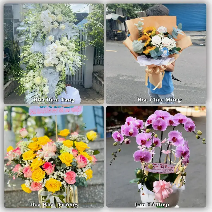 Tiệm hoa Xã Nam Phước, Đà Nẵng – chọn hoa theo người nhận và dịp