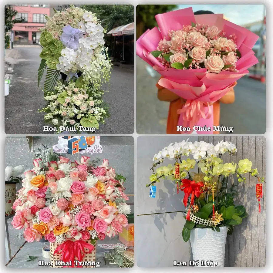 Tiệm hoa Xã Ninh Cường, Ninh Bình – chọn hoa theo người nhận và dịp