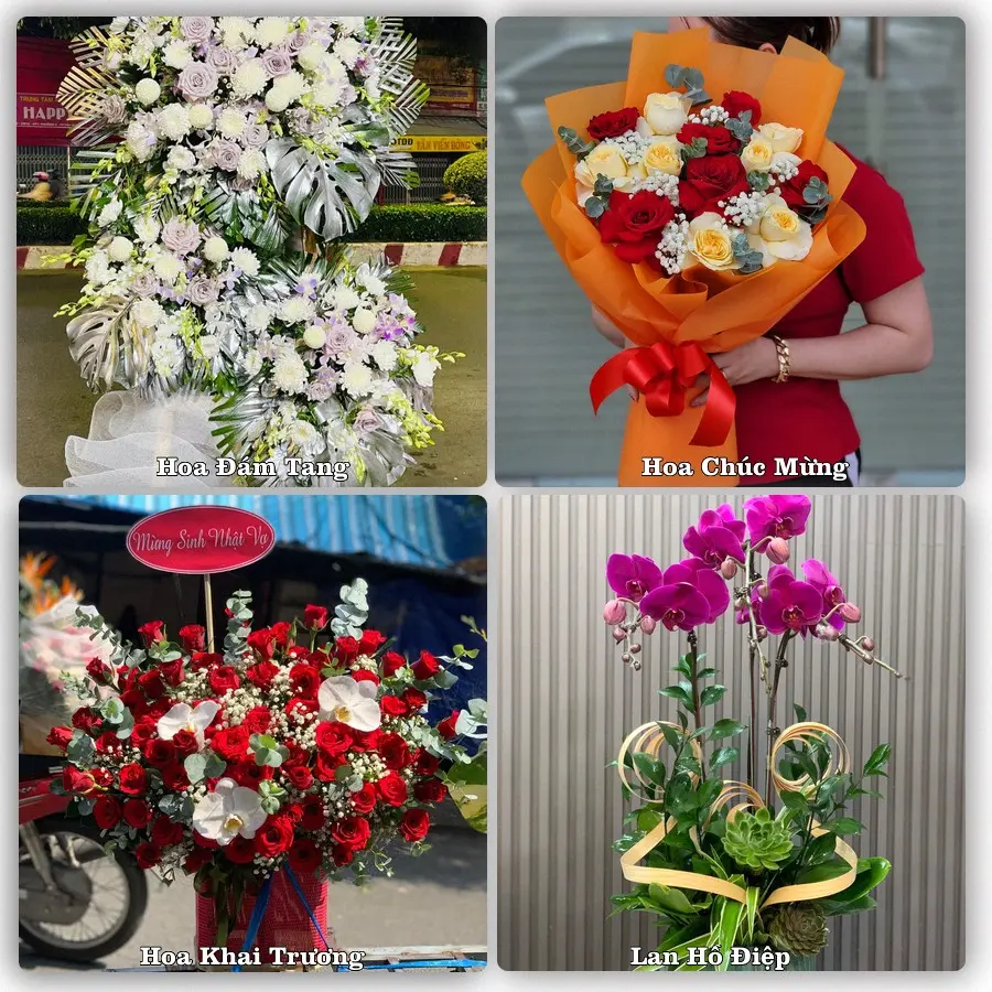 Dịch vụ đặt hoa và giao tận nơi tại Phường Tam Kỳ - Thành phố Đà Nẵng