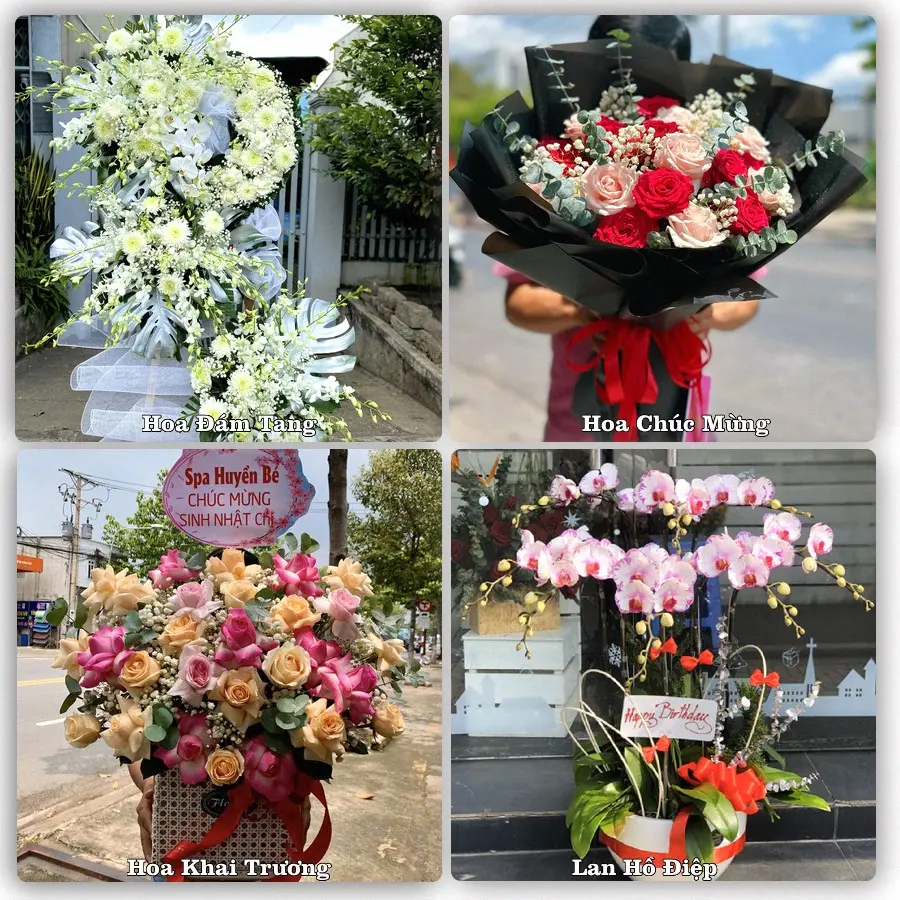 Dịch vụ đặt hoa và giao tận nơi tại Xã Bình Trưng - Tỉnh Đồng Tháp