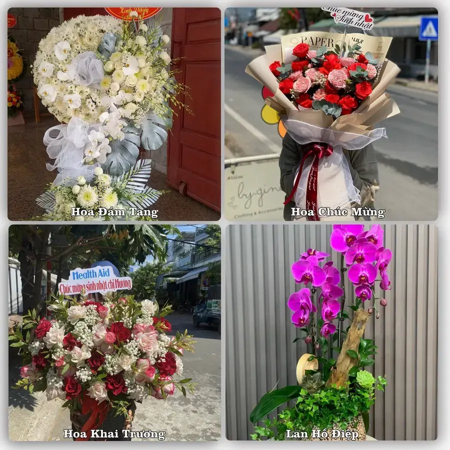 Giao hoa tươi tại Xã Bình Trưng, Đồng Tháp – đặt mẫu online