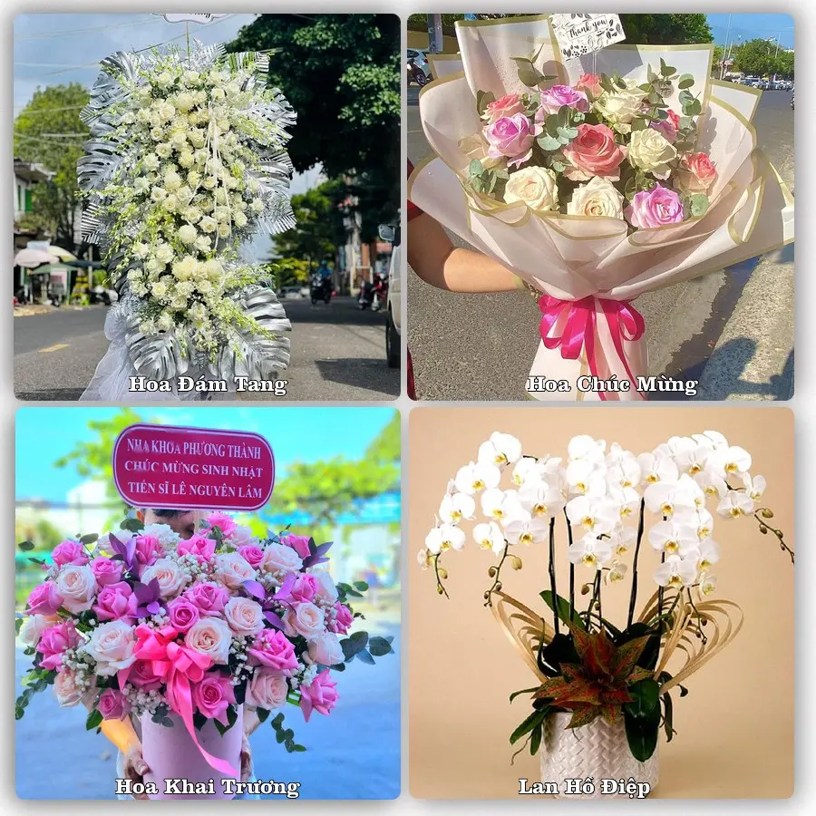 Dịch vụ đặt hoa và giao tận nơi tại Phường Hóa Châu - Thành phố Huế
