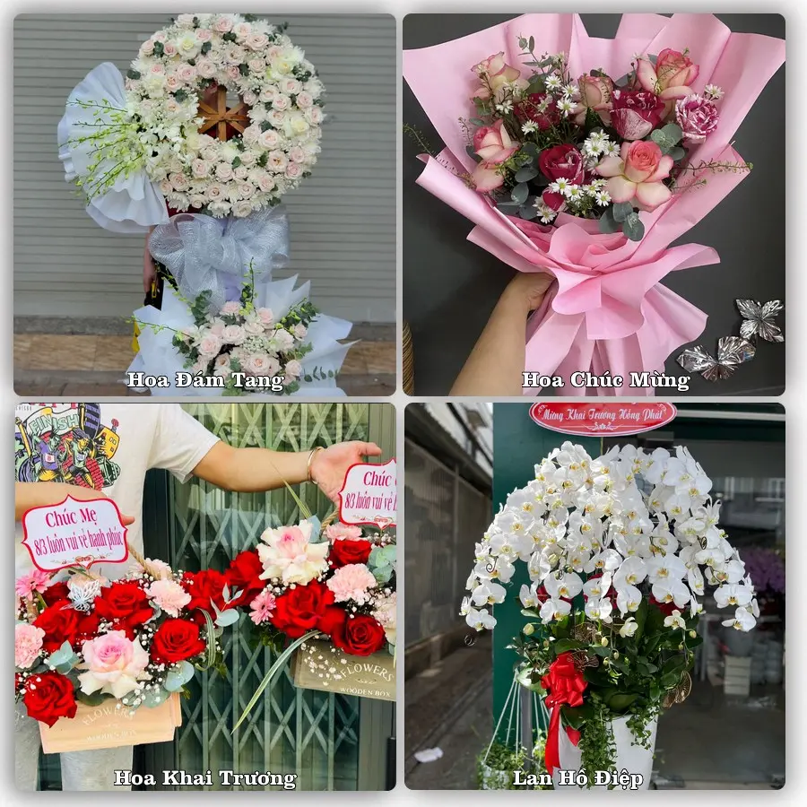 Dịch vụ đặt hoa và giao tận nơi tại Phường Hoàng Mai - Tỉnh Nghệ An