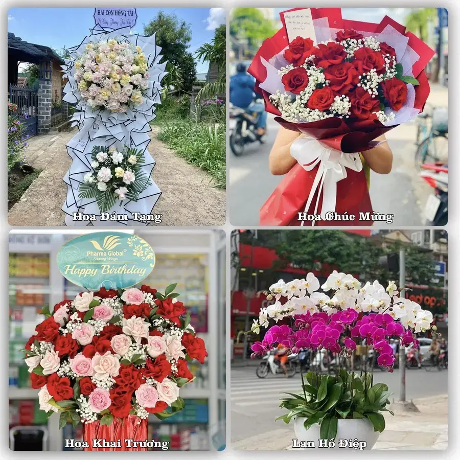 Giao hoa tươi tại Xã Nông Cống, Thanh Hóa – đặt mẫu online
