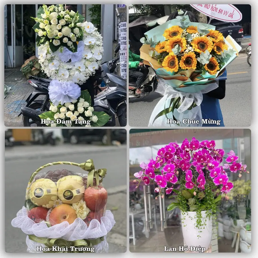 Dịch vụ đặt hoa và giao tận nơi tại Xã Tân Yên - Tỉnh Bắc Ninh