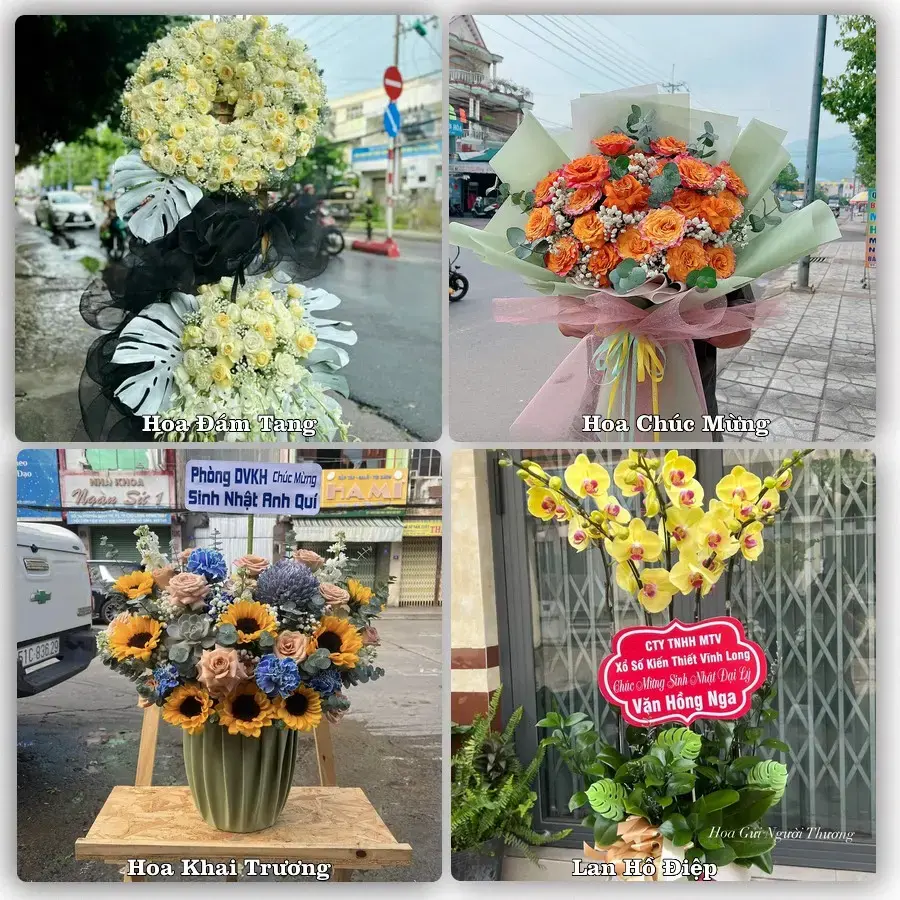 Giao hoa tươi tại Xã Tân Yên, Bắc Ninh – đặt mẫu online