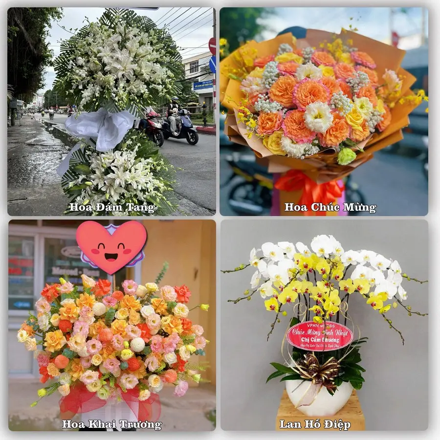 Dịch vụ đặt hoa và giao tận nơi tại Phường Thường Lạc - Tỉnh Đồng Tháp