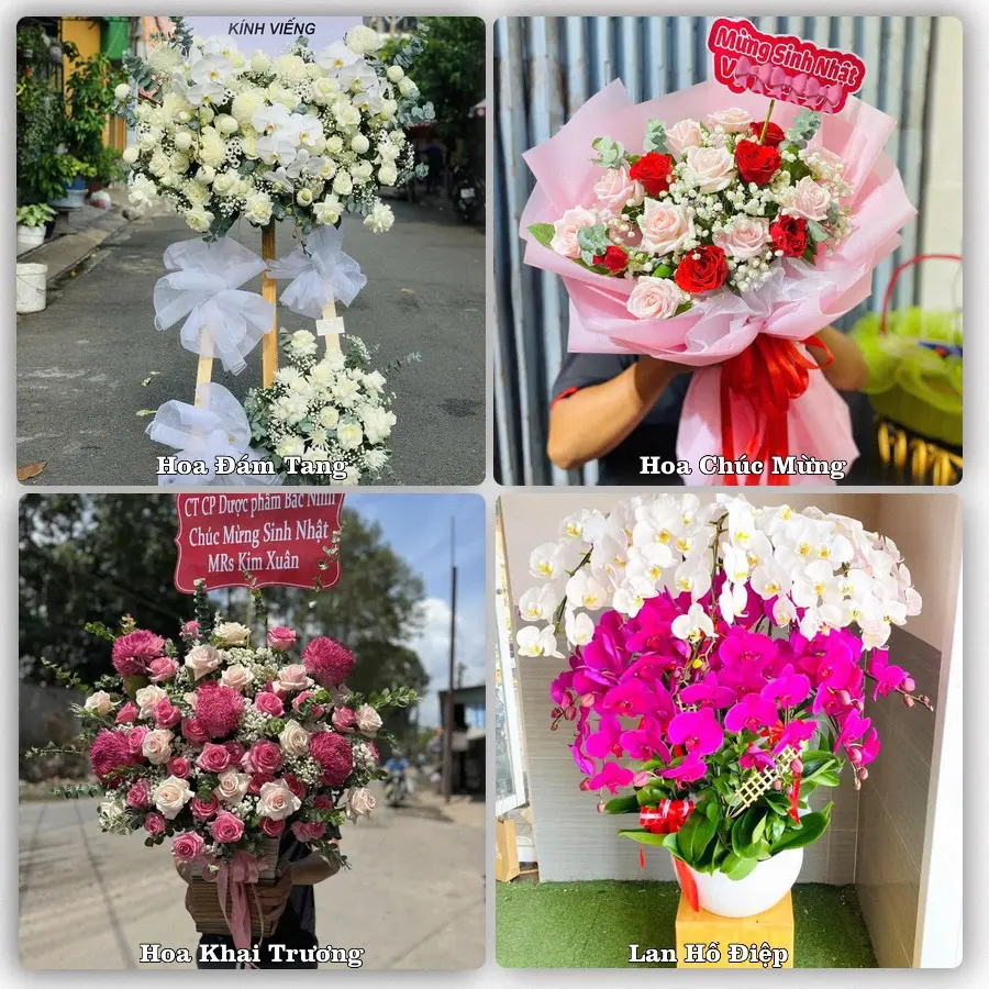 Dịch vụ đặt hoa và giao tận nơi tại Xã Đông Sơn - Tỉnh Quảng Ngãi